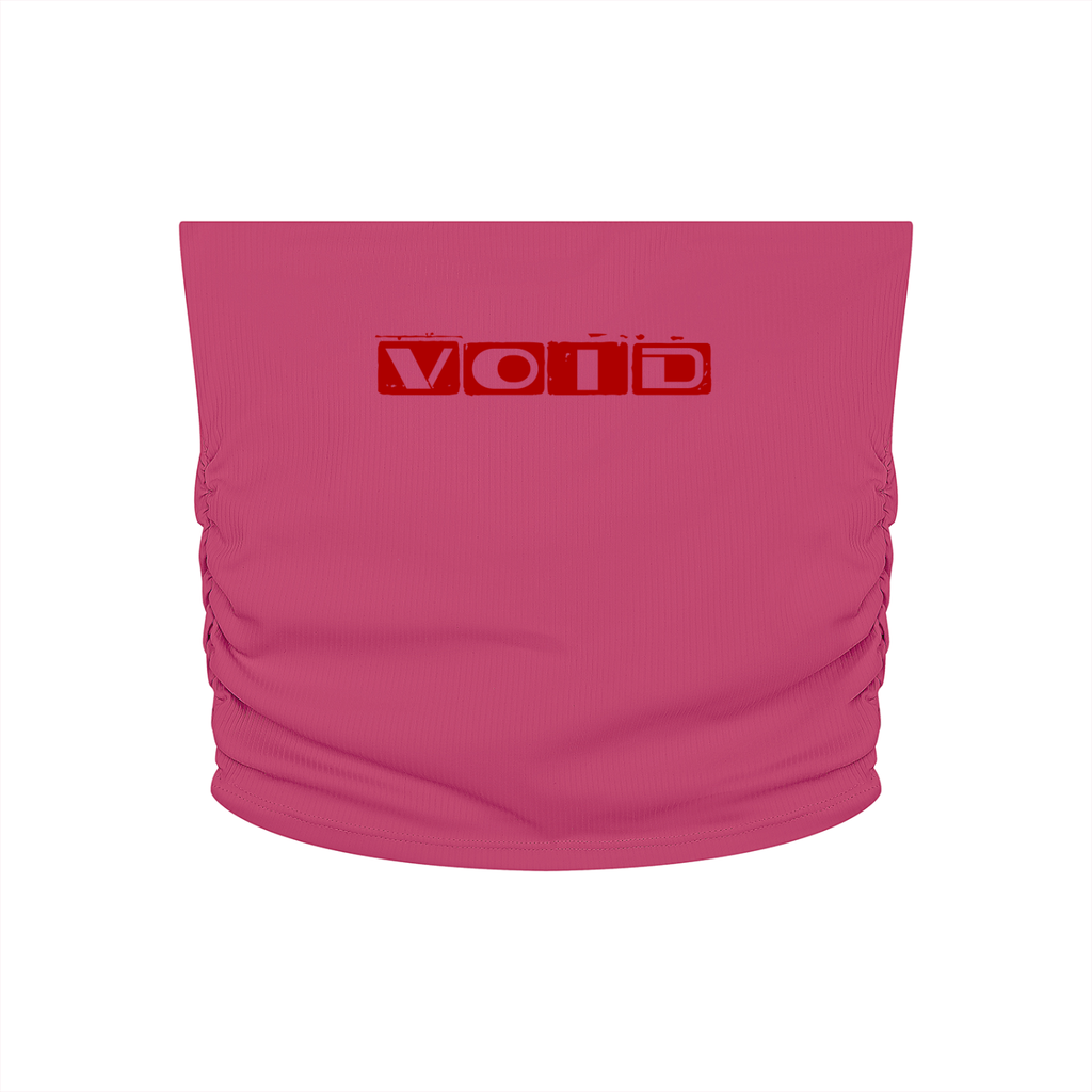 Women’s Ruched Cropped Yoga Tube Top