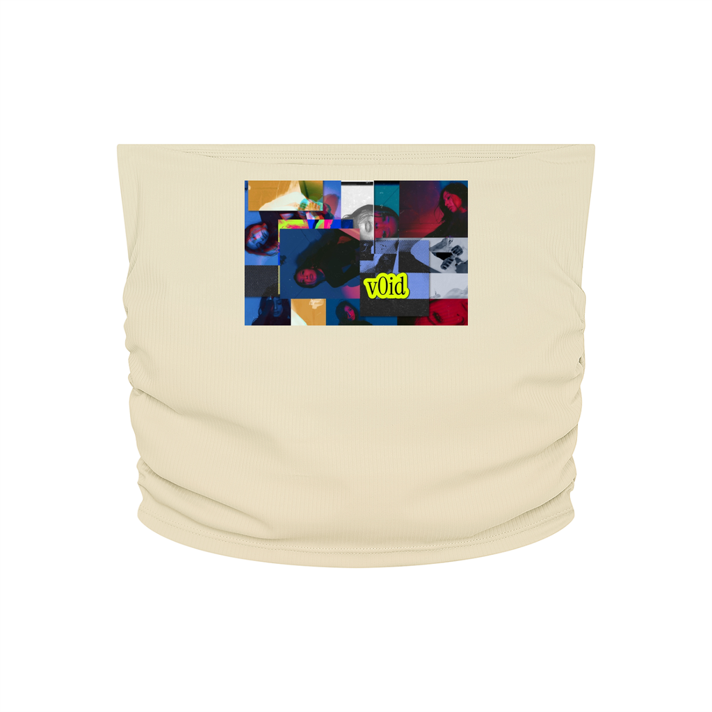 Women’s Ruched Cropped Yoga Tube Top